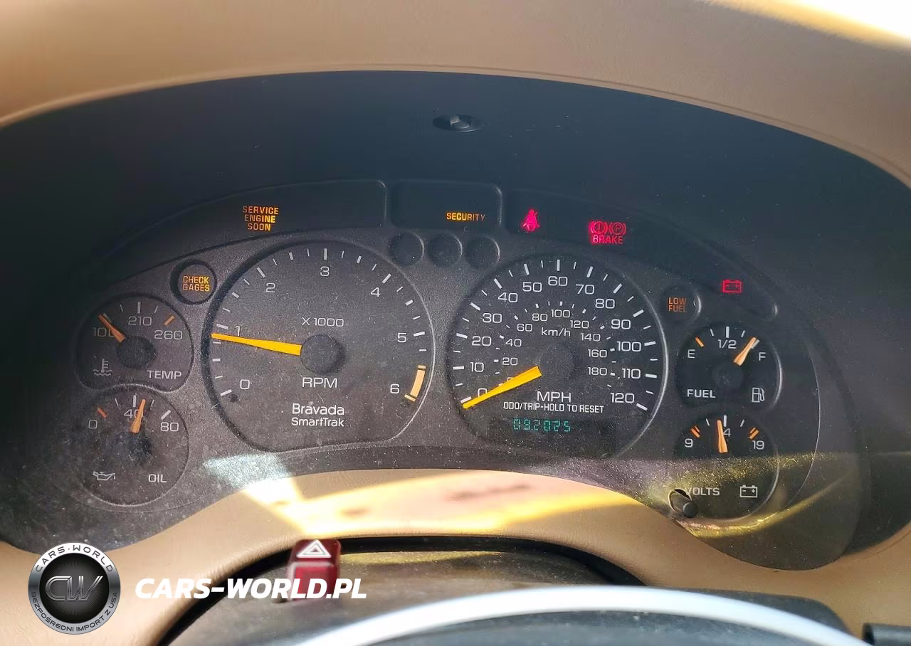 2000 Oldsmobile Bravada VIN:1GHDT13W4Y2103785 - 9