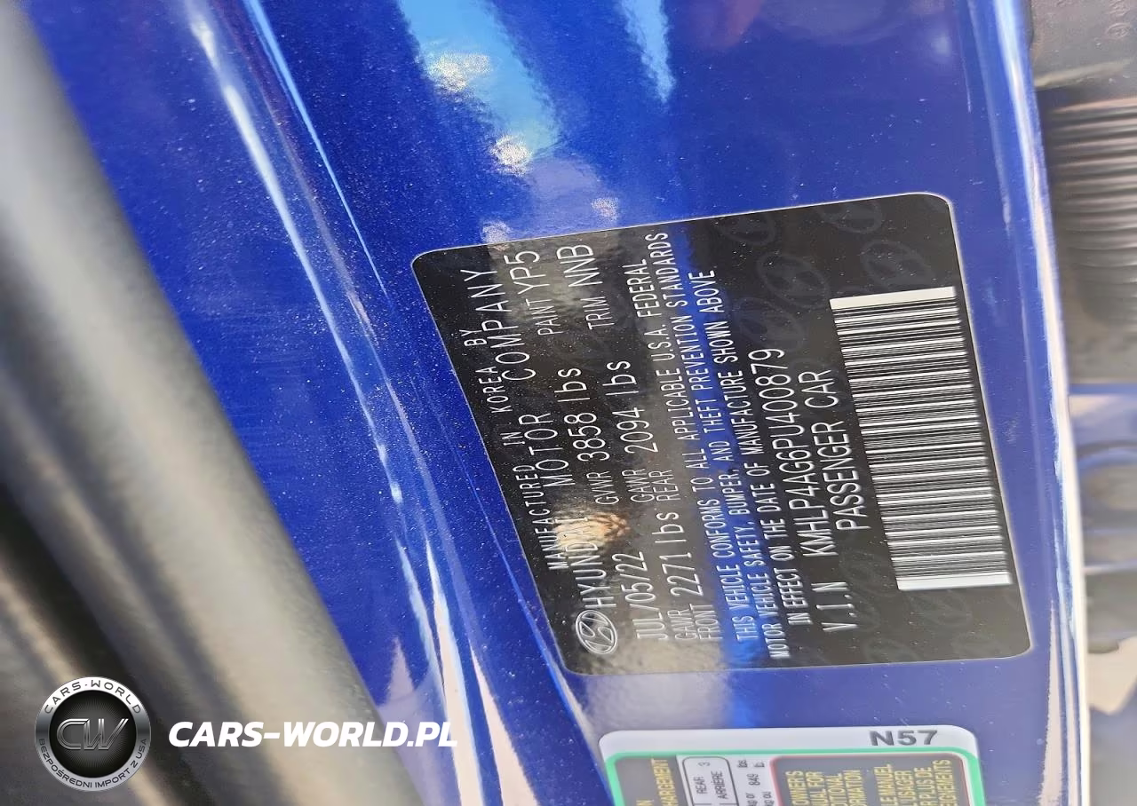 2023 Hyundai Elantra Limited VIN:KMHLP4AG6PU400879 - 12