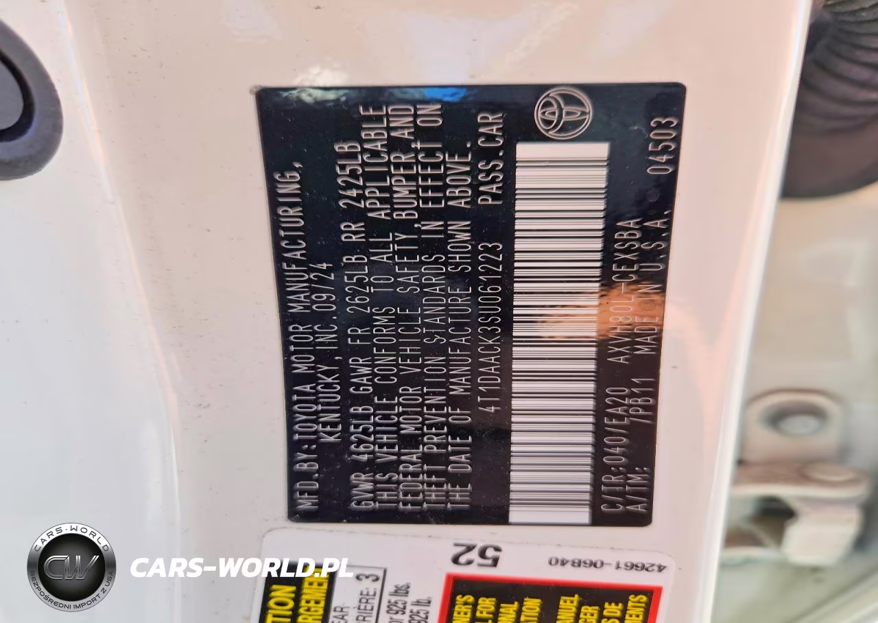 2025 Toyota Camry Se VIN:4T1DAACK3SU061223 - 13