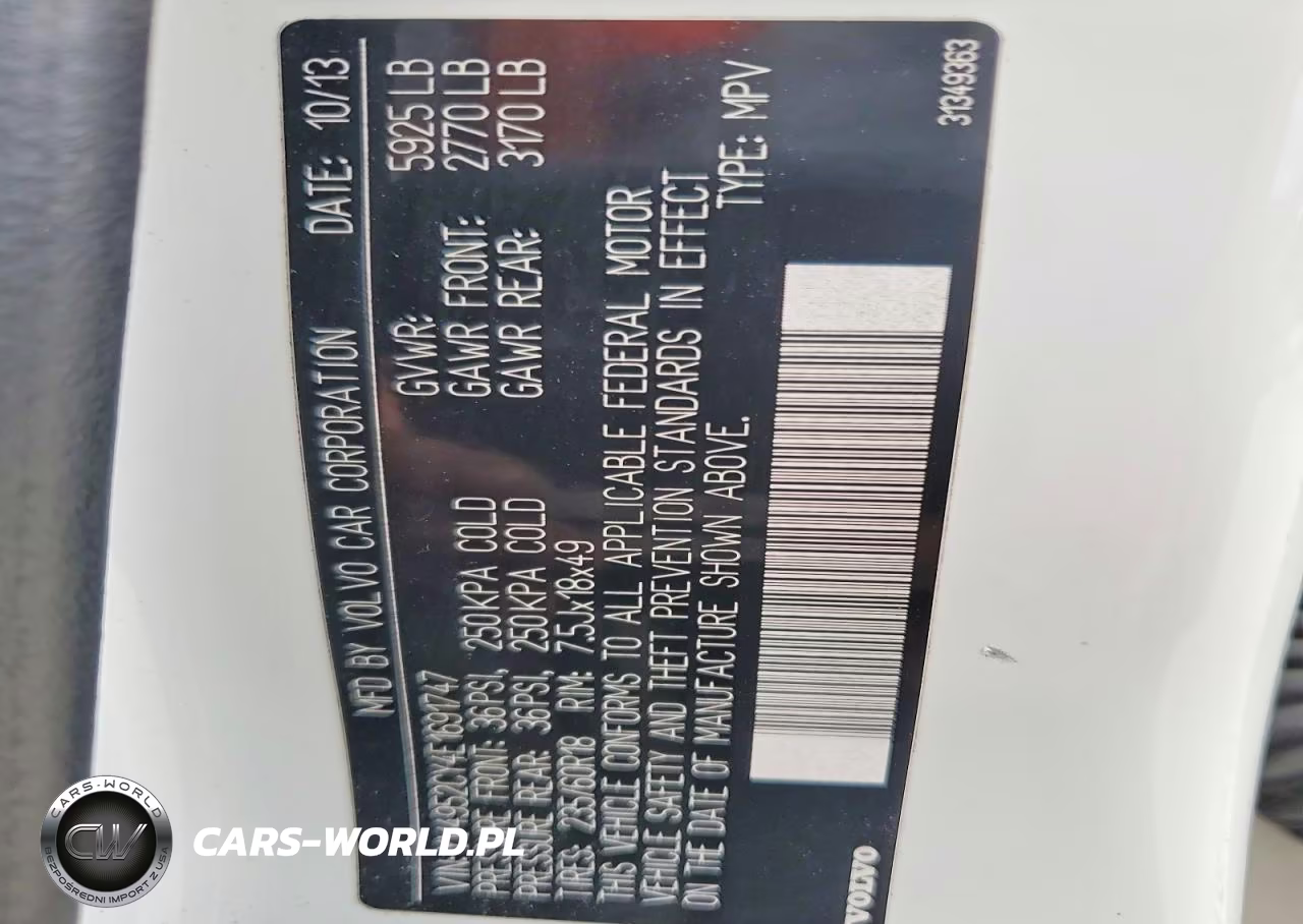 2014 Volvo Xc90 3.2 VIN:YV4952CY4E1691747 - 13