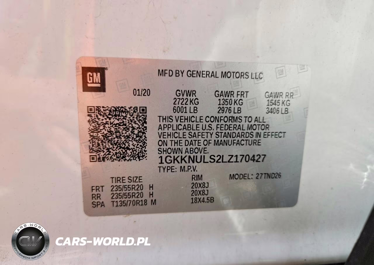 2020 GMC Acadia Slt VIN:1GKKNULS2LZ170427 - 13