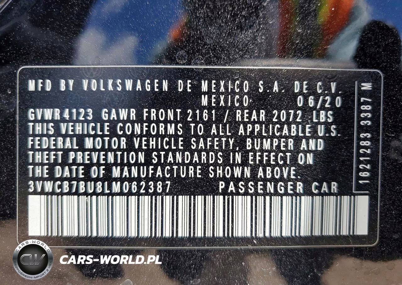 2020 Volkswagen Jetta S VIN:3VWCB7BU8LM062387 - 13