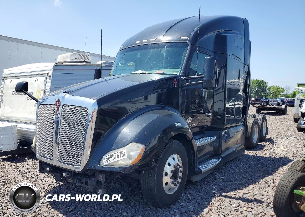 2019 Kenworth Construction T680 VIN:1XKYD49X1KJ242554 - 2