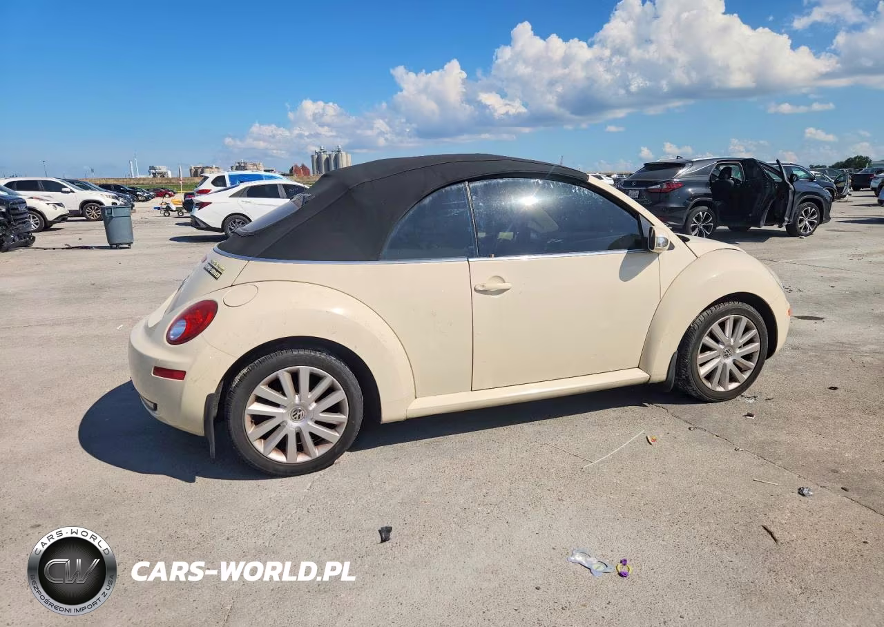 2008 Volkswagen New Beetle Convertible Se VIN:3VWRF31Y98M418719 - 3