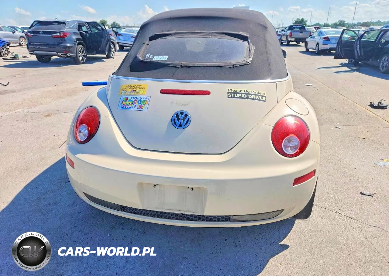 2008 Volkswagen New Beetle Convertible Se VIN:3VWRF31Y98M418719 - 6