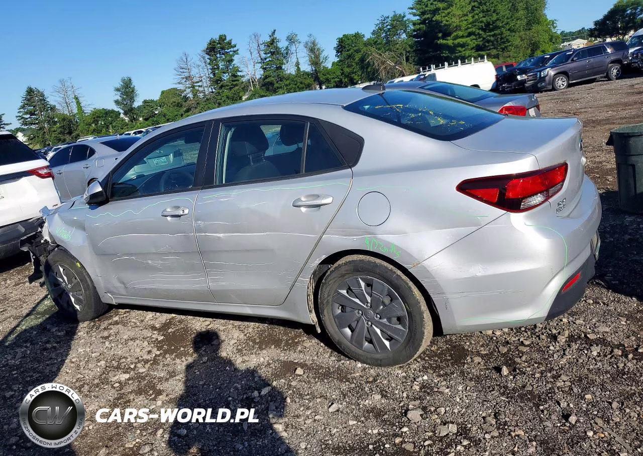 2020 Kia Rio Lx VIN:3KPA24AD2LE336915 - 2