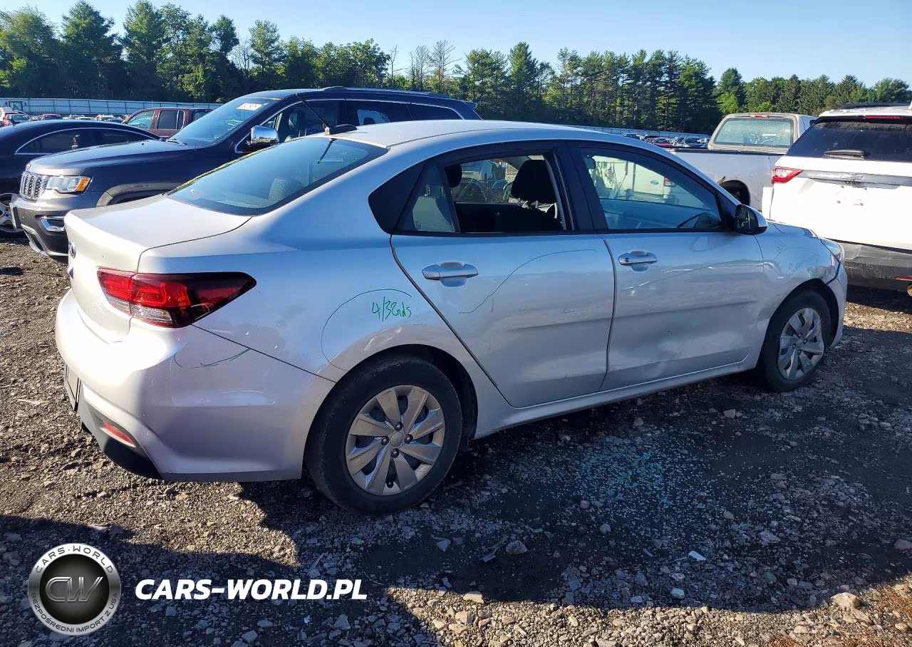 2020 Kia Rio Lx VIN:3KPA24AD2LE336915 - 3