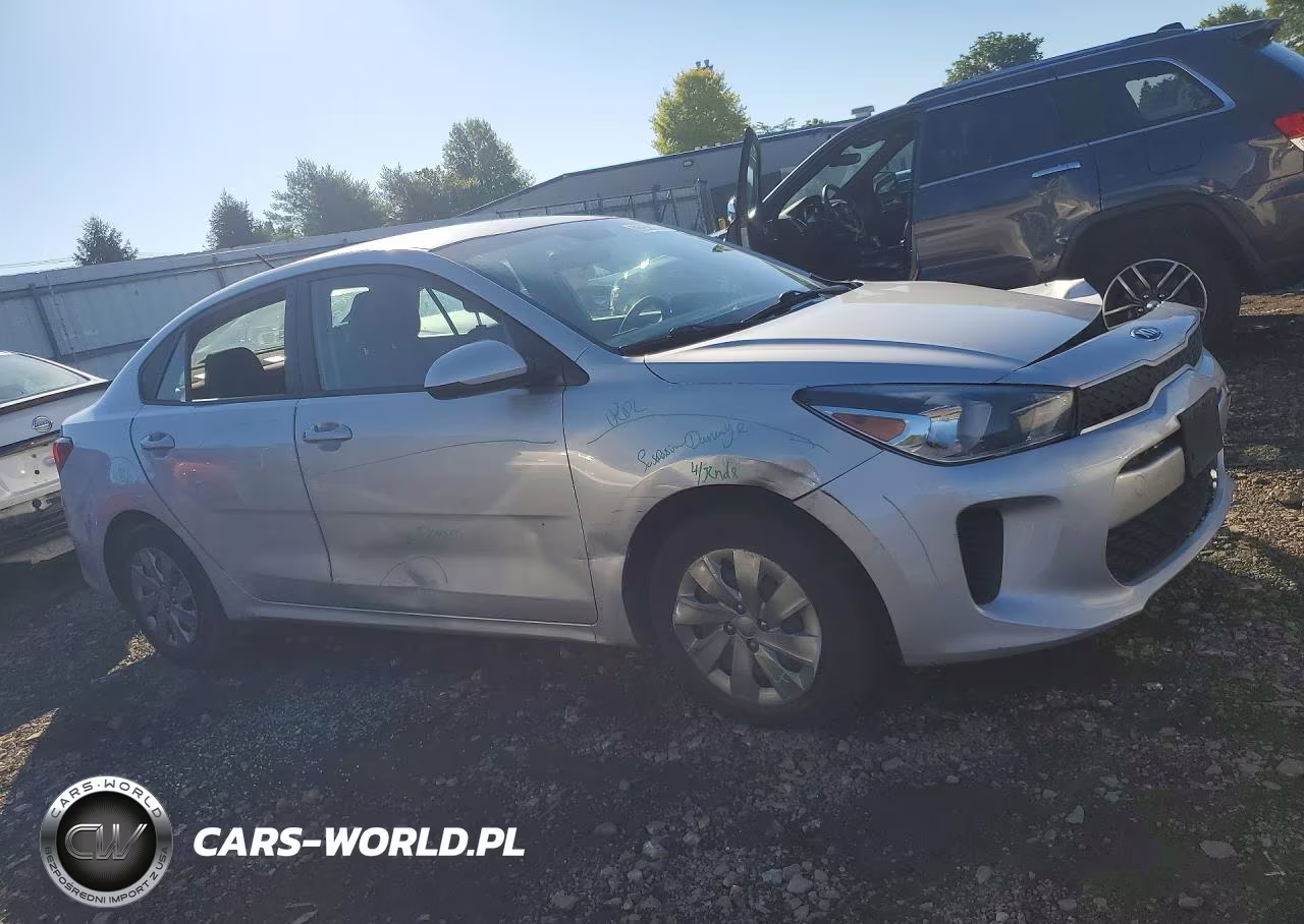 2020 Kia Rio Lx VIN:3KPA24AD2LE336915 - 4