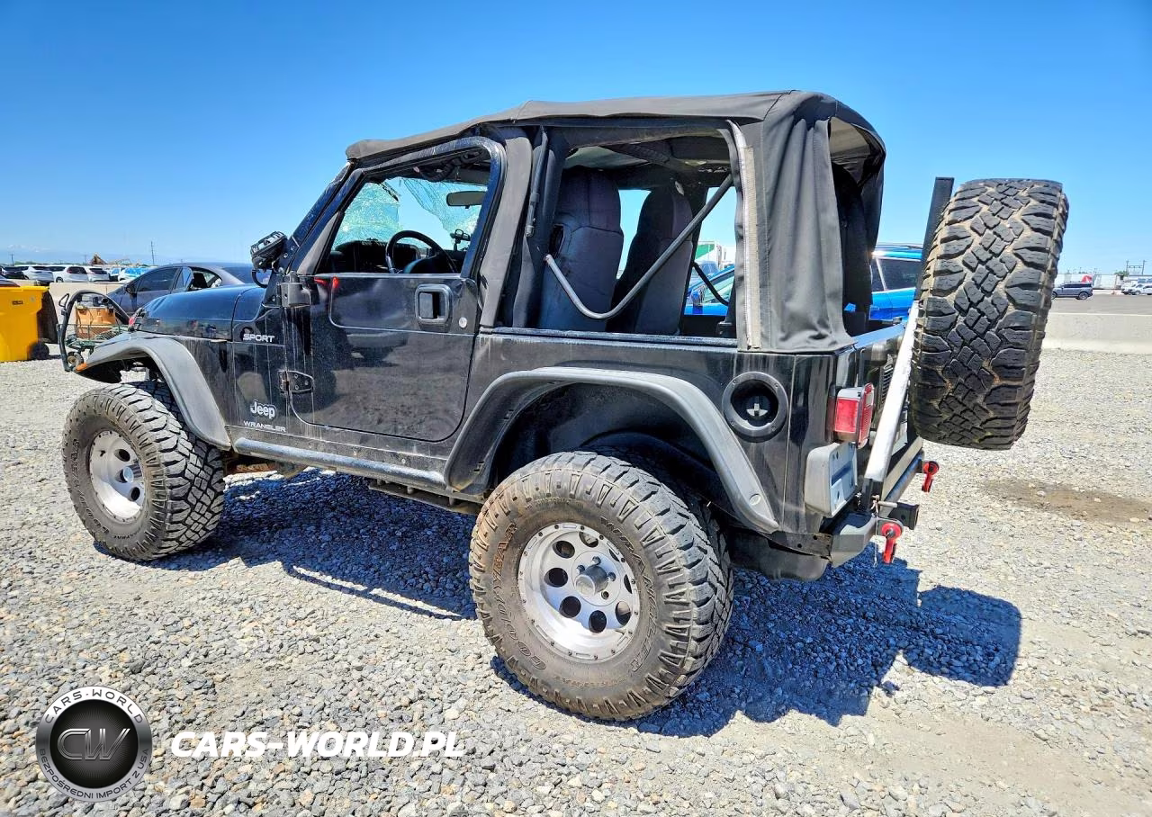 2003 Jeep Wrangler - Tj Sport VIN:1J4FA49S83P323625 - 2
