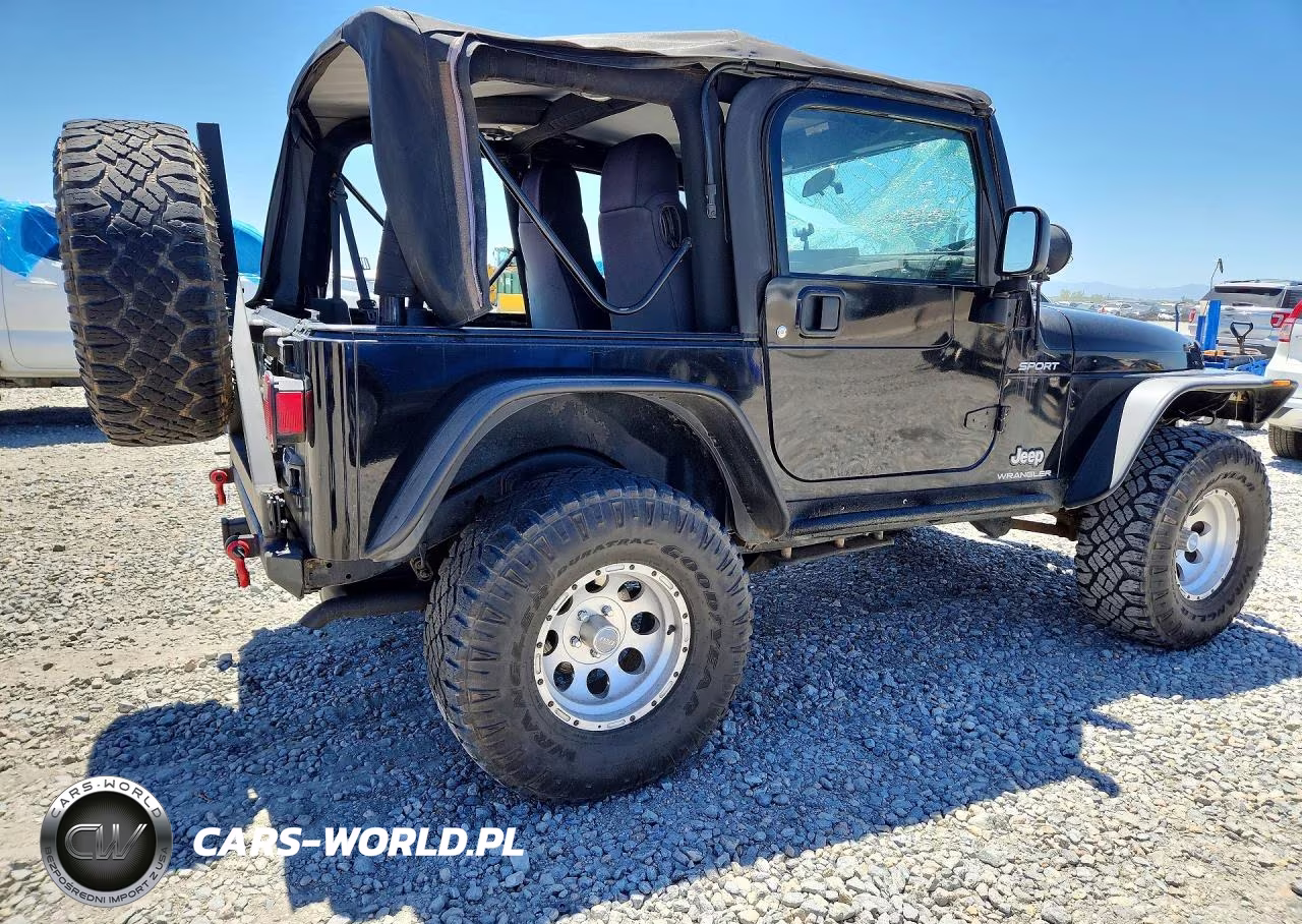 2003 Jeep Wrangler - Tj Sport VIN:1J4FA49S83P323625 - 3