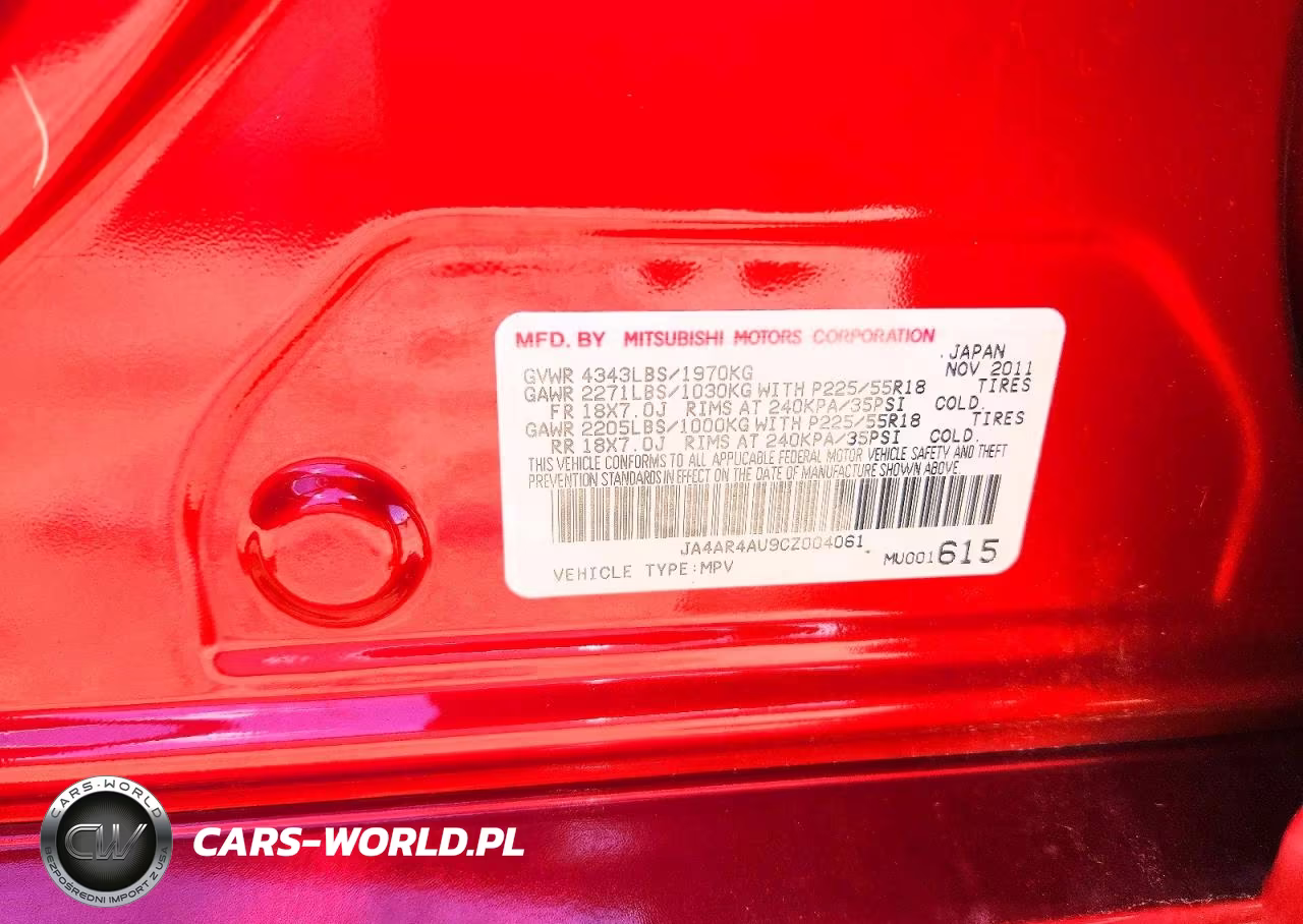 2012 Mitsubishi Outlander Sport Se VIN:JA4AR4AU9CZ004061 - 13