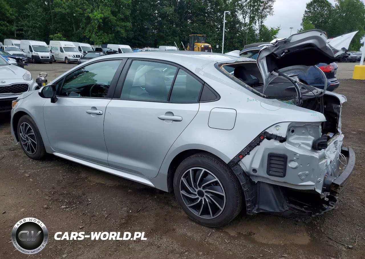 2021 Toyota Corolla Le VIN:5YFEPMAE9MP253817 - 2