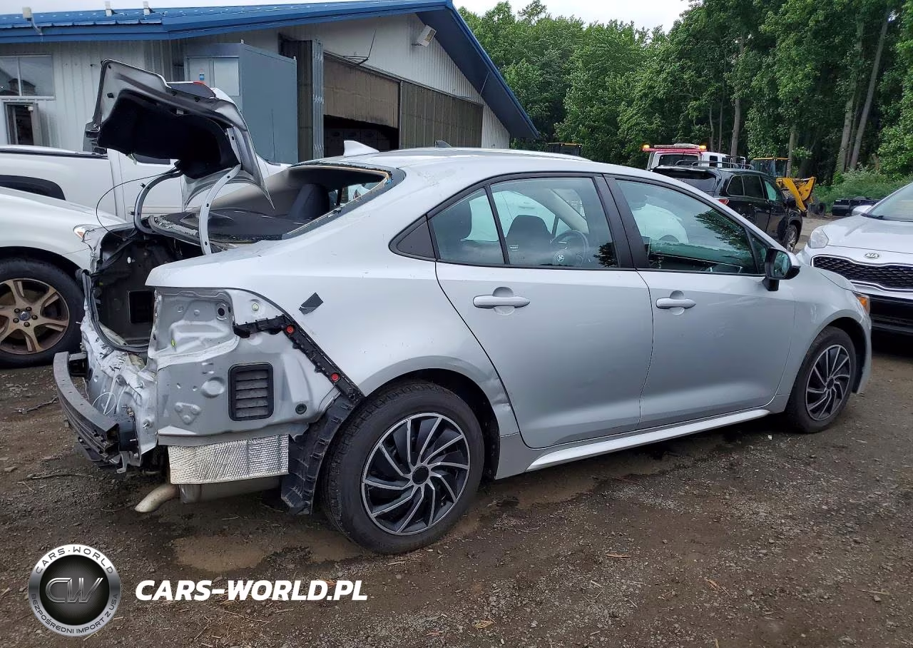 2021 Toyota Corolla Le VIN:5YFEPMAE9MP253817 - 3