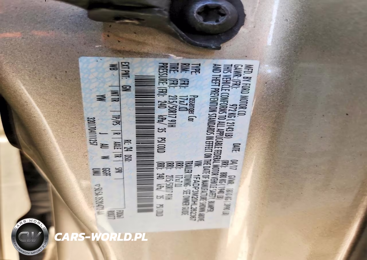 2017 Ford Focus Sel VIN:1FADP3M20HL262367 - 12