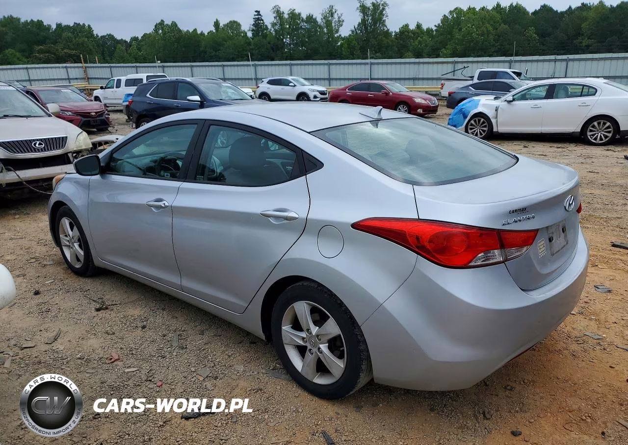 2013 Hyundai Elantra Gls VIN:5NPDH4AE6DH434881 - 2