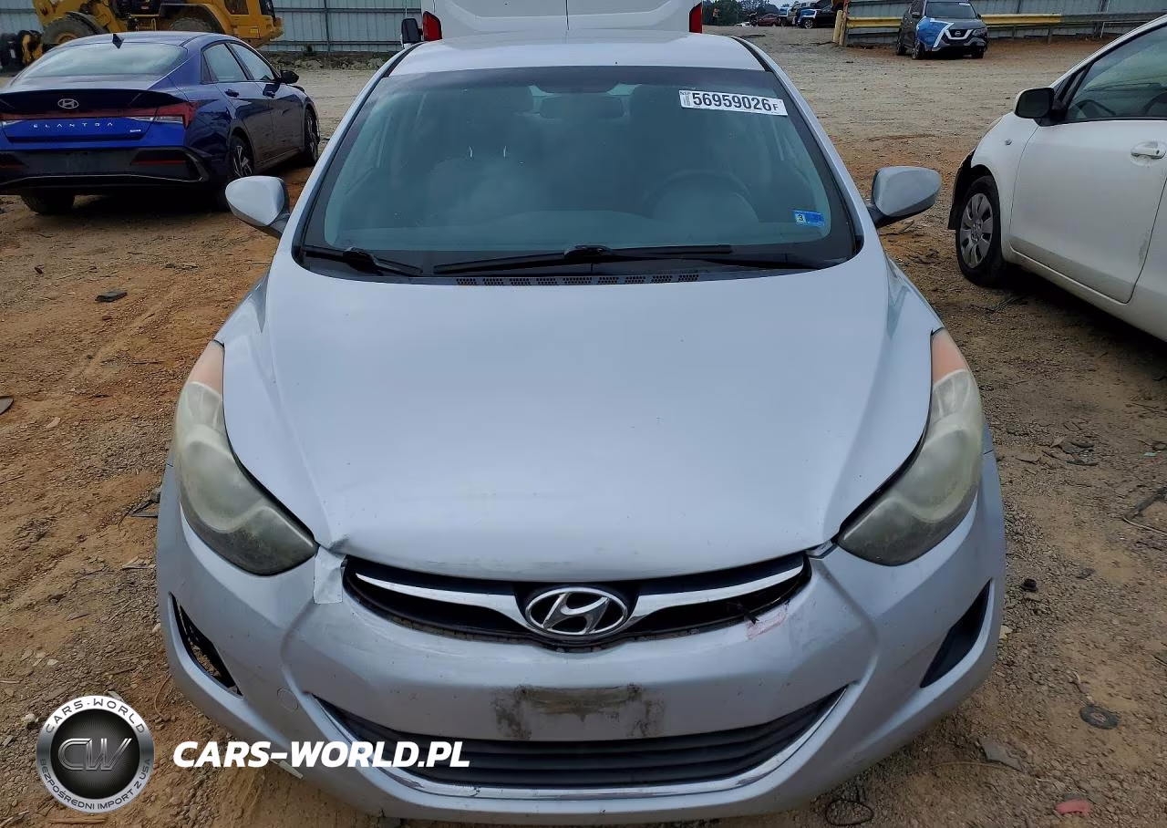 2013 Hyundai Elantra Gls VIN:5NPDH4AE6DH434881 - 5