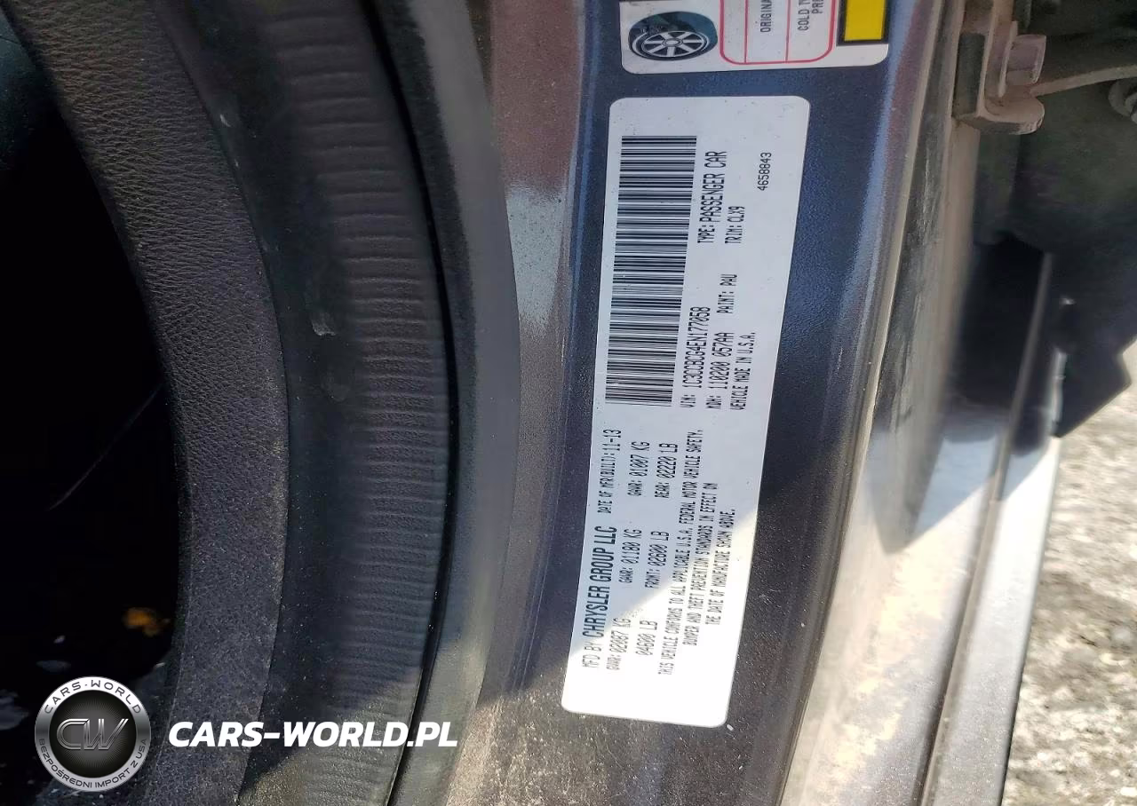 2014 Chrysler 200 VIN:1C3CCBCG4EN177058 - 12