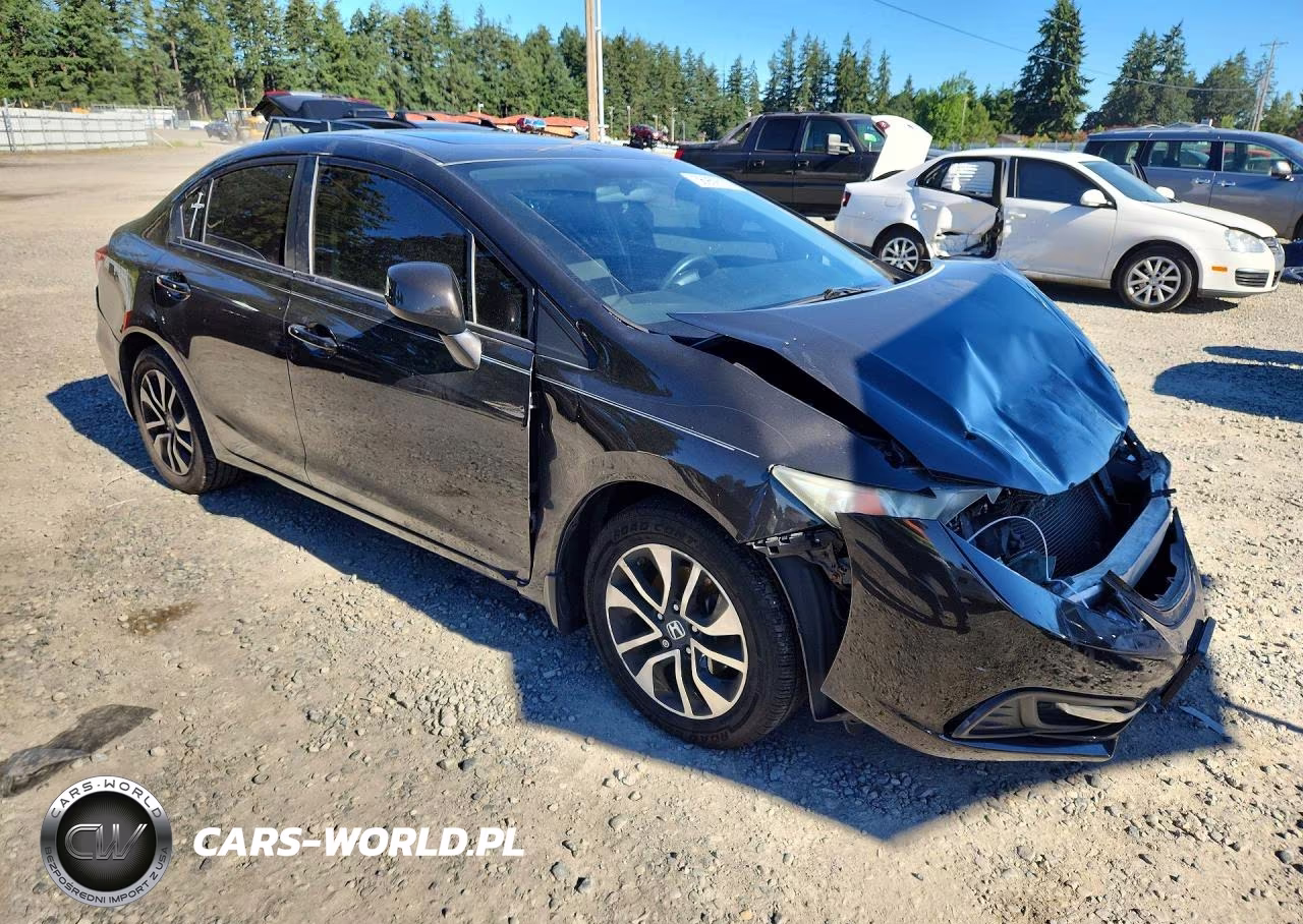 2013 Honda Civic Ex VIN:19XFB2F86DE061430 - 4