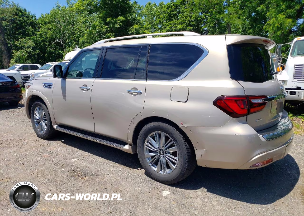 2023 Infiniti Qx80 Luxe VIN:JN8AZ2AC3P9490300 - 2