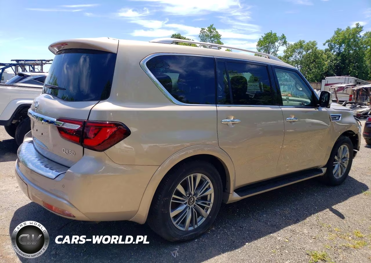 2023 Infiniti Qx80 Luxe VIN:JN8AZ2AC3P9490300 - 3