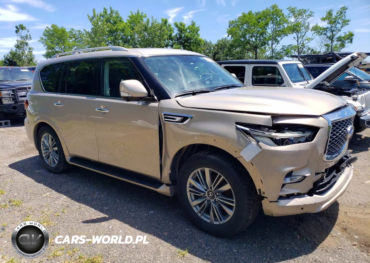 2023 Infiniti Qx80 Luxe VIN:JN8AZ2AC3P9490300 - 4