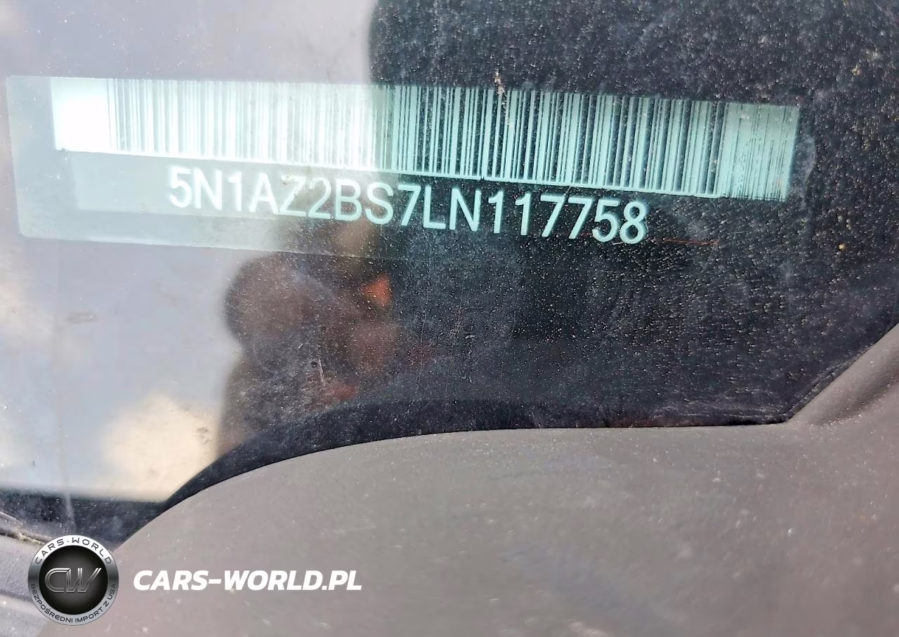 2020 Nissan Murano Sv VIN:5N1AZ2BS7LN117758 - 13