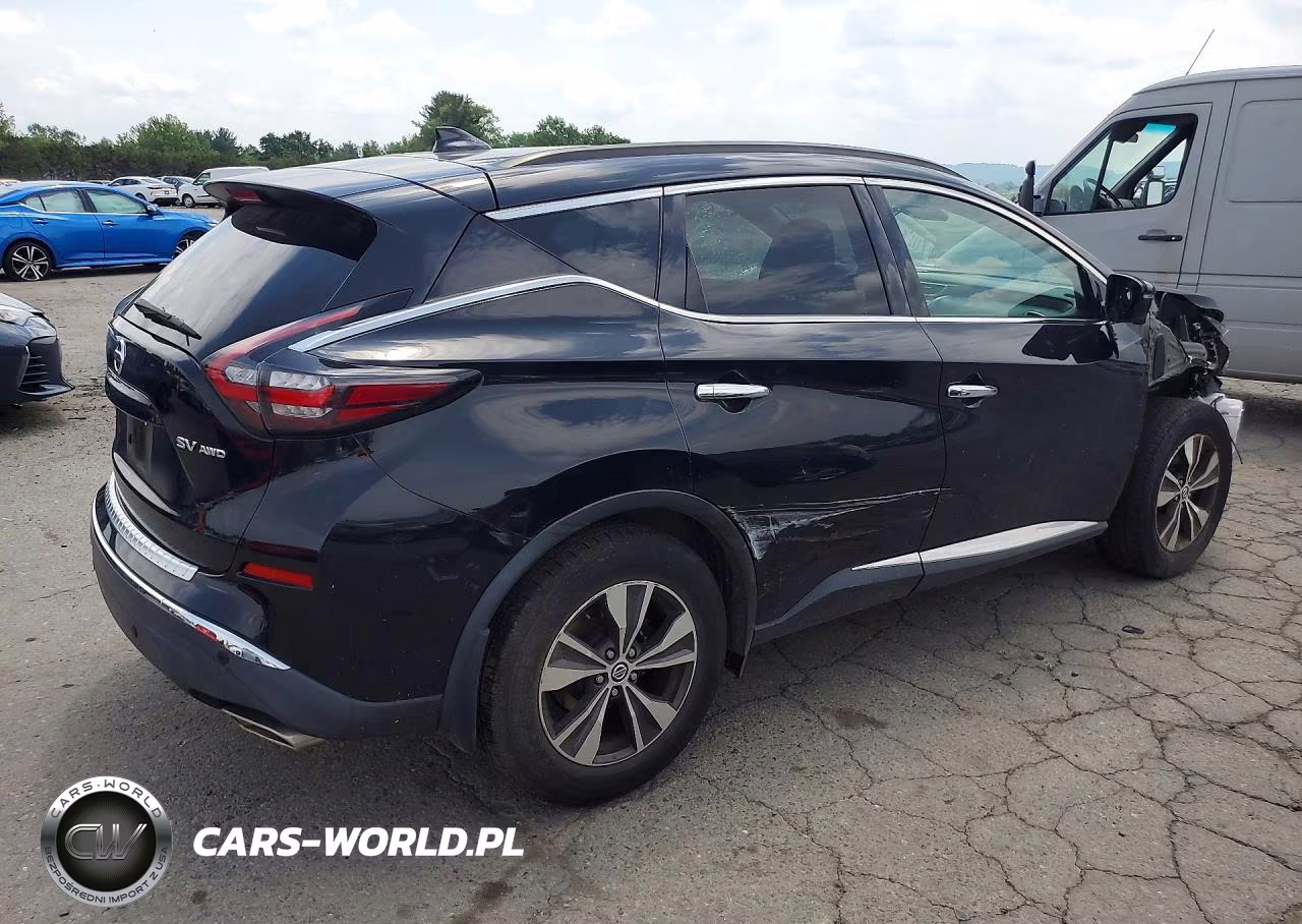2020 Nissan Murano Sv VIN:5N1AZ2BS7LN117758 - 3