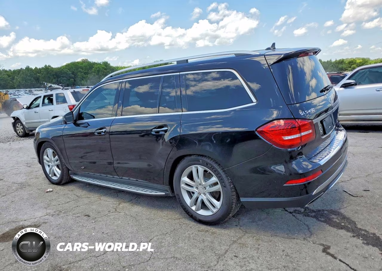 2017 Mercedes-Benz Gls 450 4Matic VIN:4JGDF6EE4HA758285 - 2