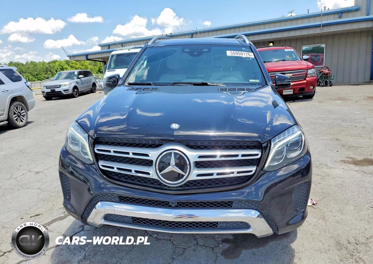 2017 Mercedes-Benz Gls 450 4Matic VIN:4JGDF6EE4HA758285 - 5