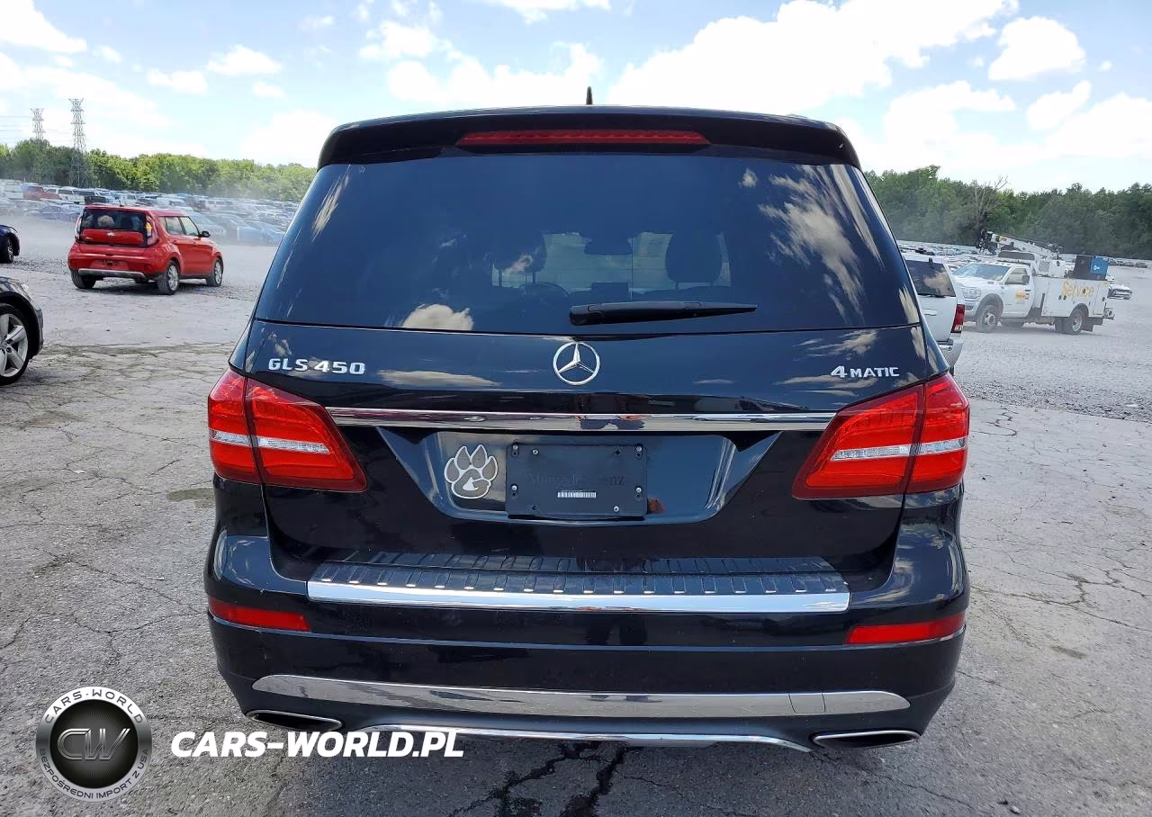 2017 Mercedes-Benz Gls 450 4Matic VIN:4JGDF6EE4HA758285 - 6