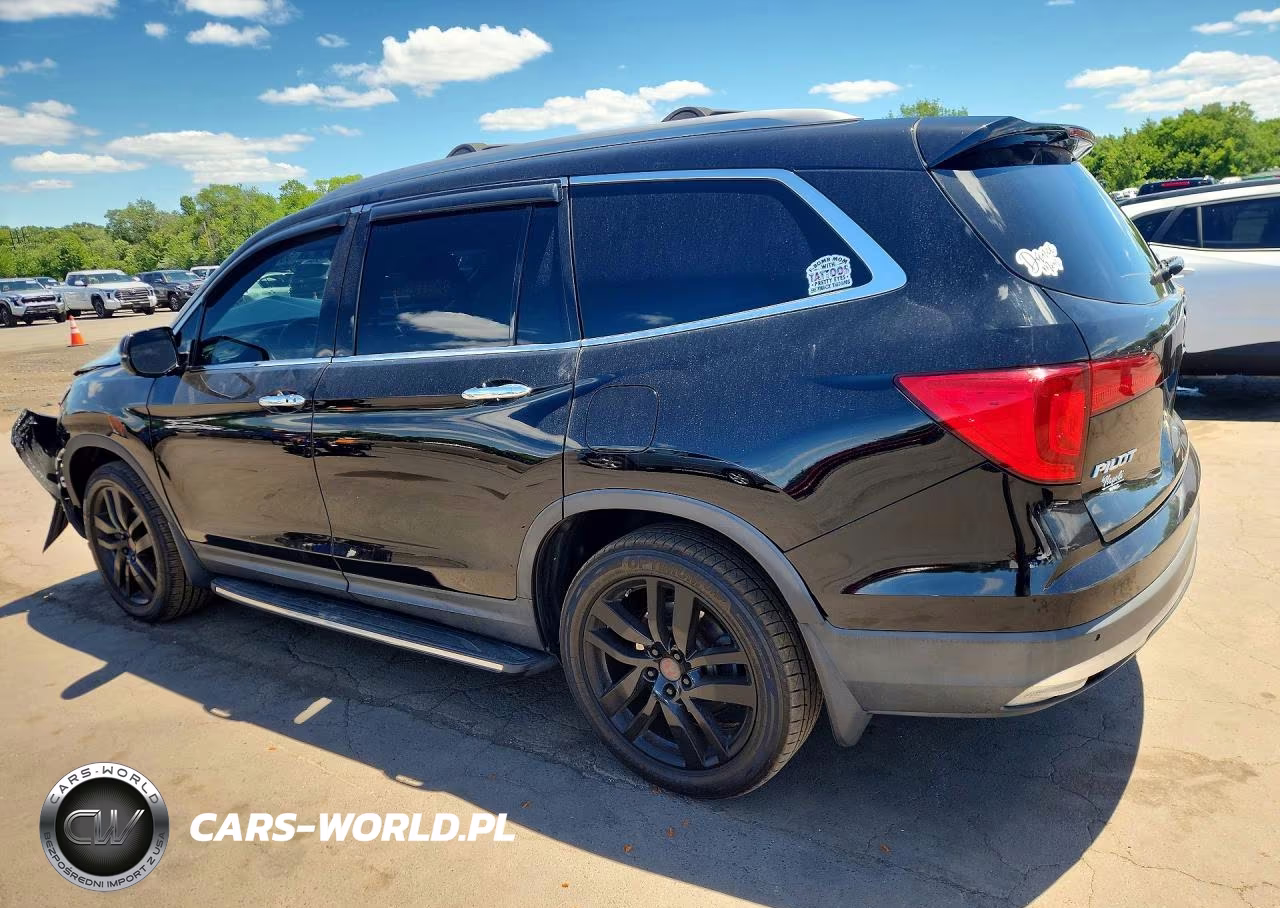 2017 Honda Pilot Elite VIN:5FNYF6H0XHB068375 - 2