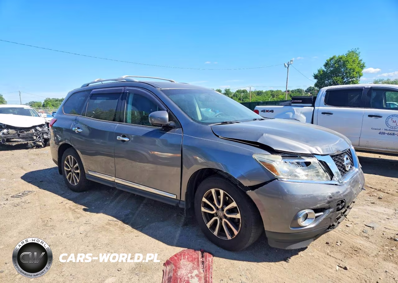 2015 Nissan Pathfinder Sl VIN:5N1AR2MM1FC693554 - 4