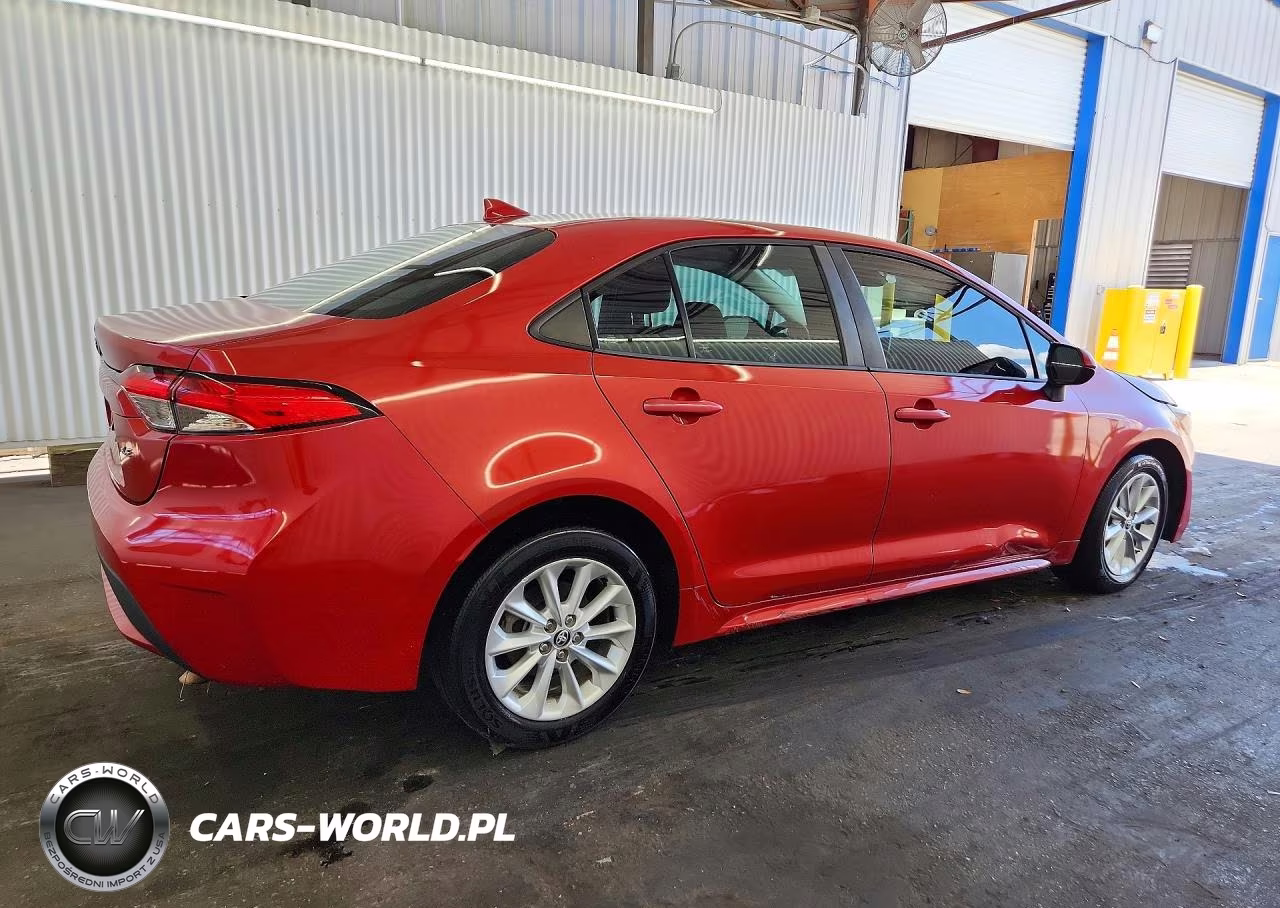 2021 Toyota Corolla Le VIN:5YFVPMAE8MP237995 - 3