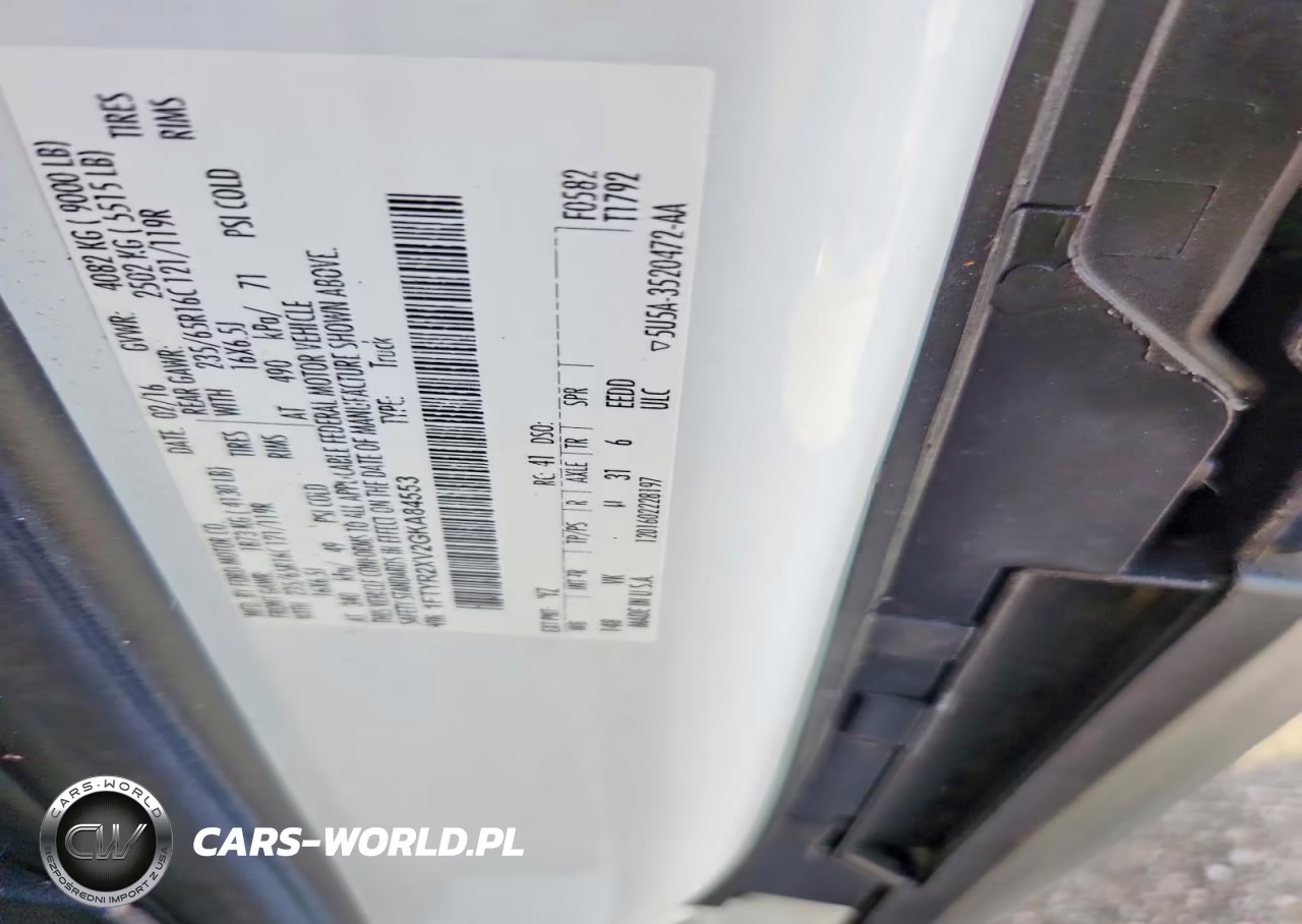 2016 Ford Transit T-250 VIN:1FTYR2XV2GKA84553 - 13