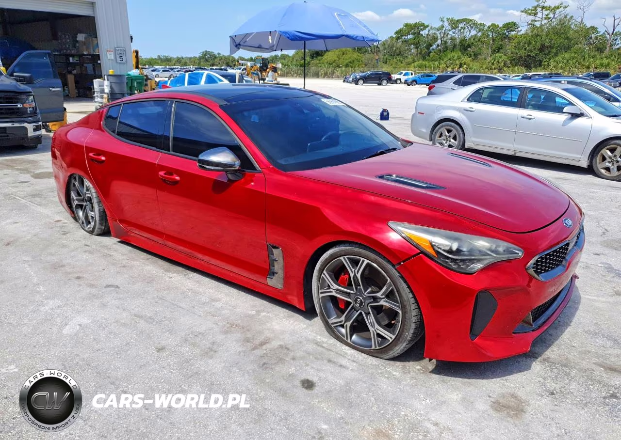 2018 Kia Stinger Gt2 VIN:KNAE55LC8J6012872 - 4