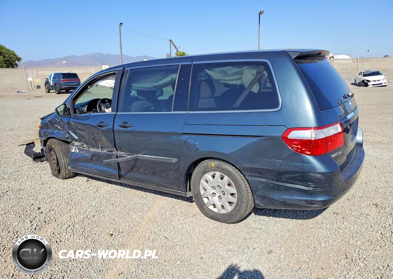 2006 Honda Odyssey Lx VIN:5FNRL38226B002266 - 2
