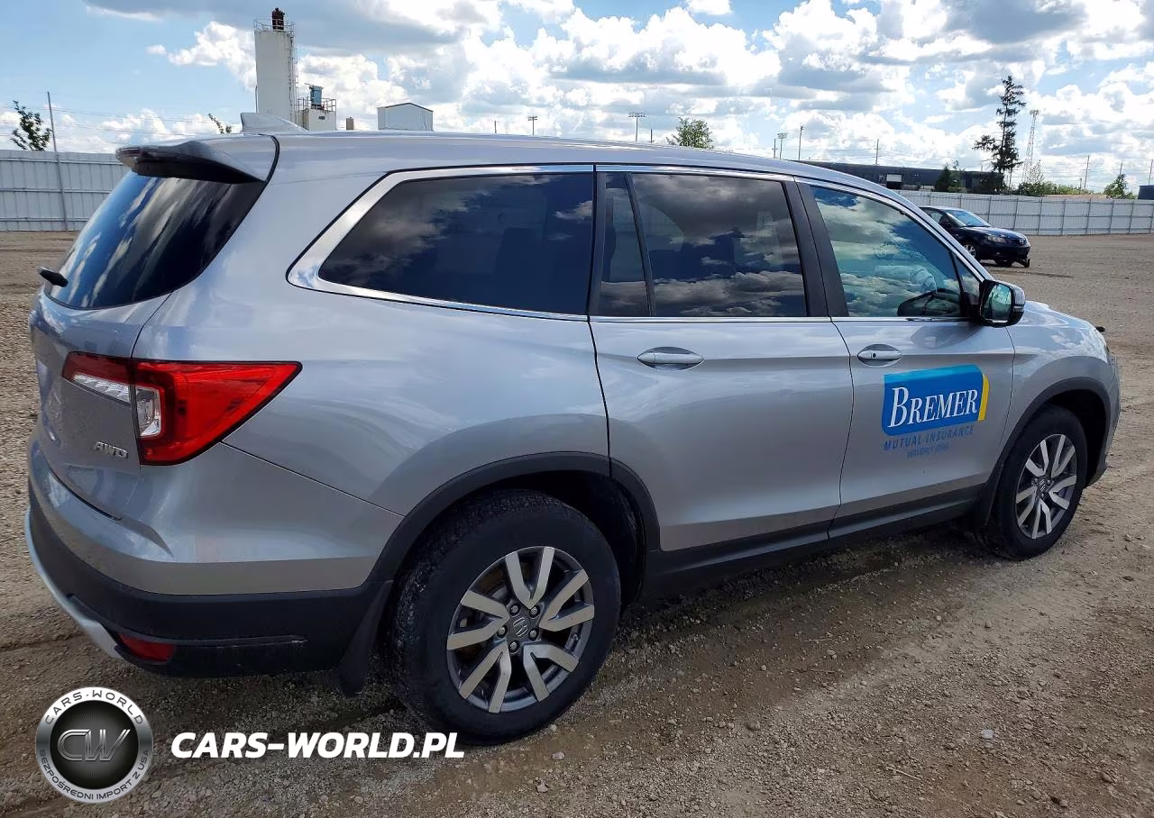 2020 Honda Pilot Ex VIN:5FNYF6H34LB060937 - 3