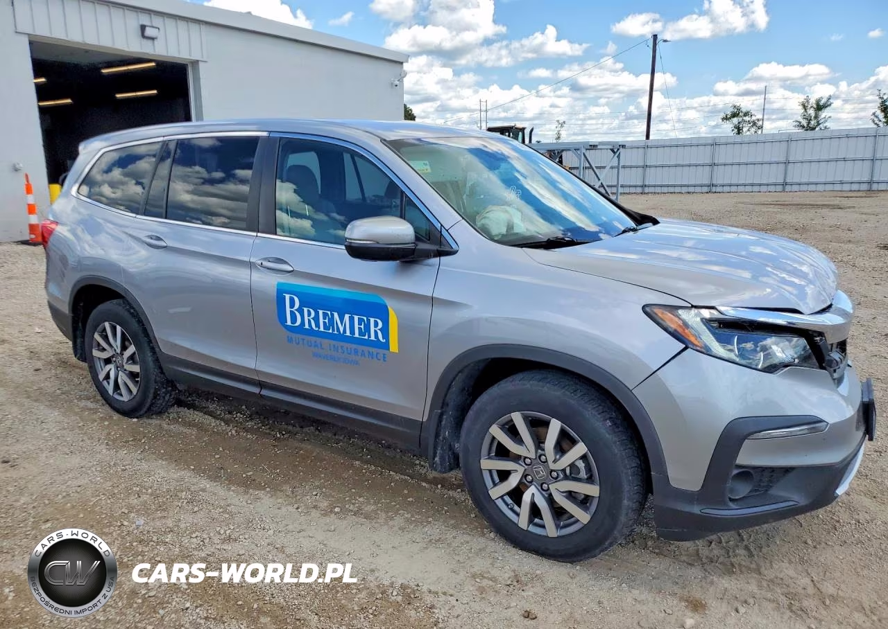2020 Honda Pilot Ex VIN:5FNYF6H34LB060937 - 4