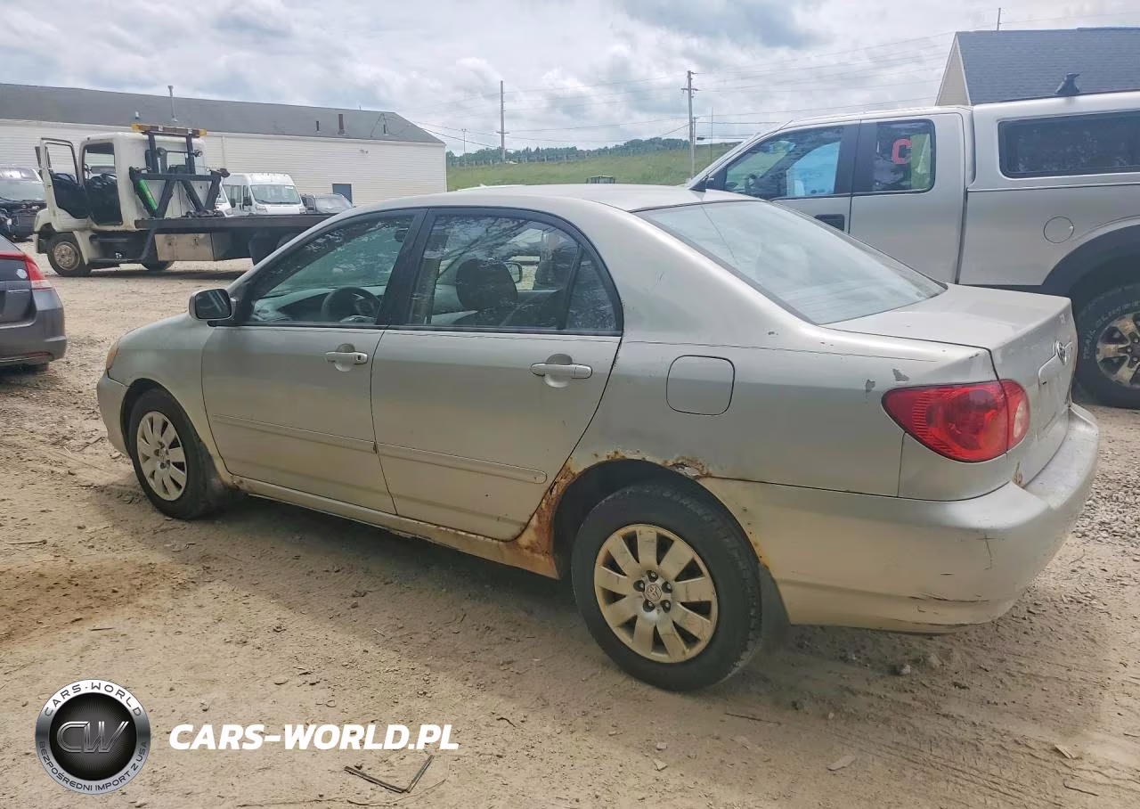 2004 Toyota Corolla Le VIN:2T1BR32E84C317528 - 2