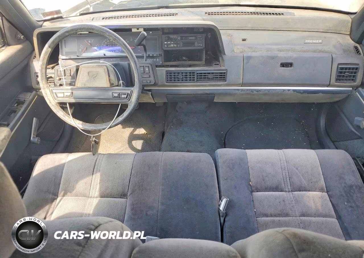 1989 Eagle Premier Lx VIN:2E3BB56U2KH215821 - 8