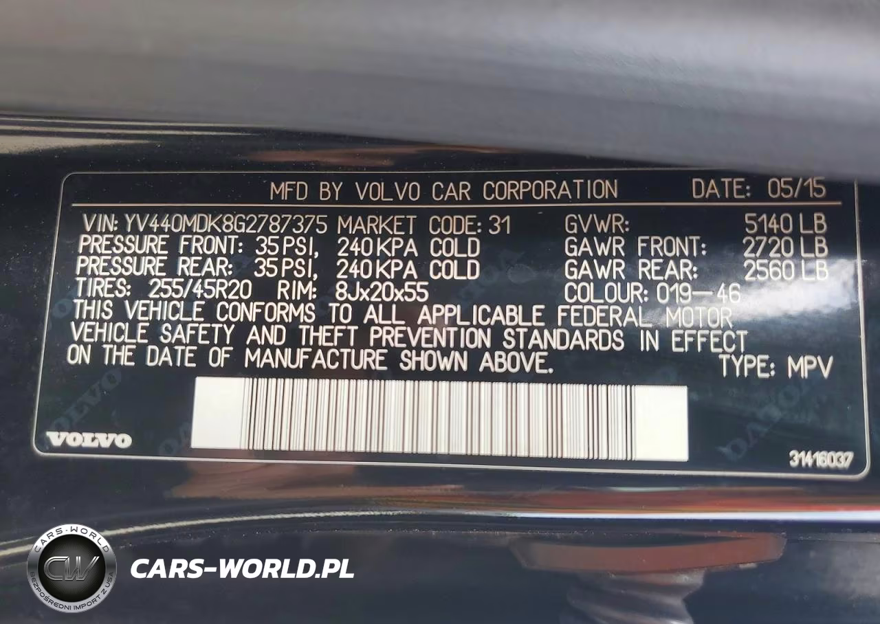 2016 Volvo Xc60 T5 Premier VIN:YV440MDK8G2787375 - 12