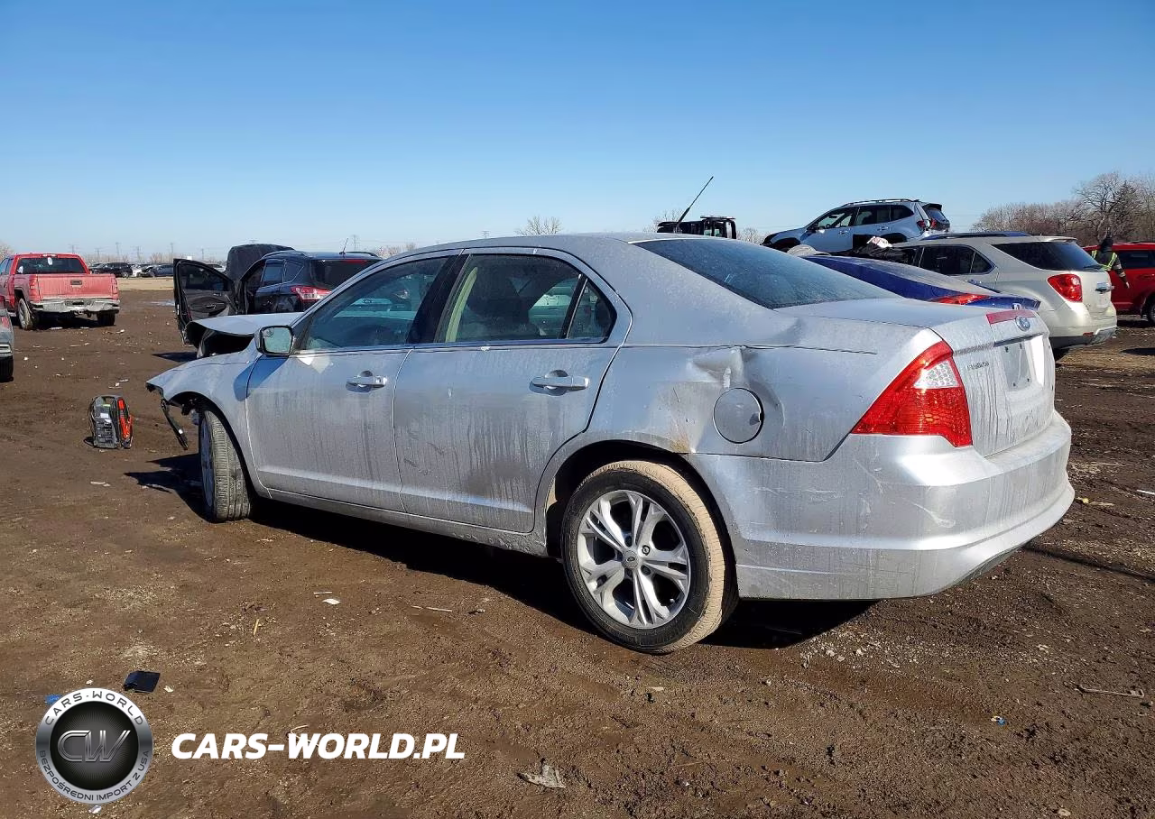 2012 Ford Fusion Se VIN:3FAHP0HA1CR135509 - 2