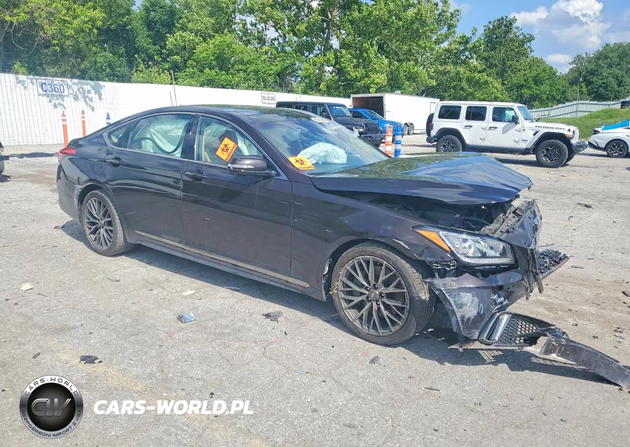 2019 Genesis G80 3.8 VIN:KMTFN4JE9KU325501 - 4