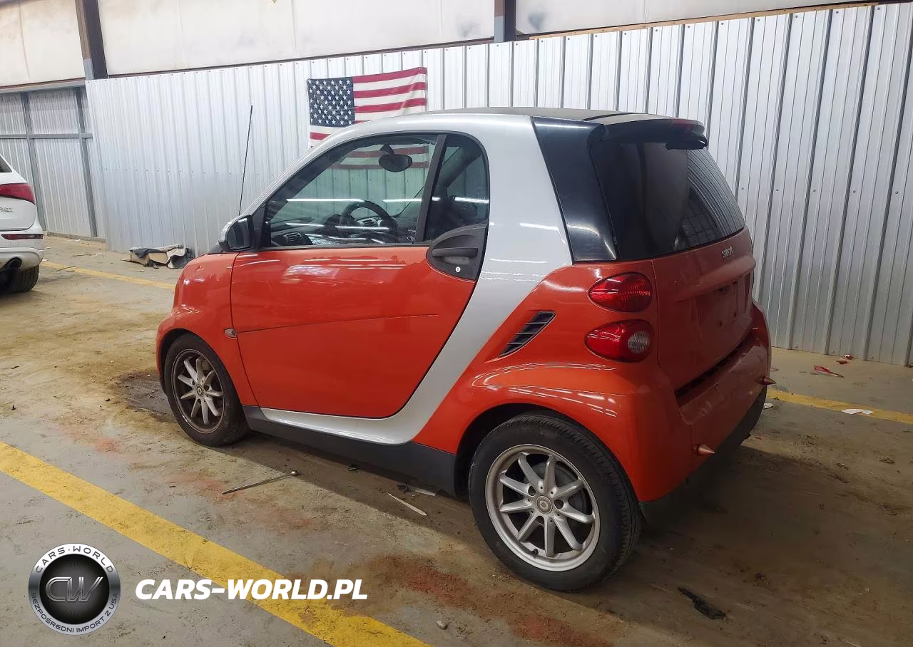 2008 Smart Fortwo Pure VIN:WMEEJ31X48K170699 - 2