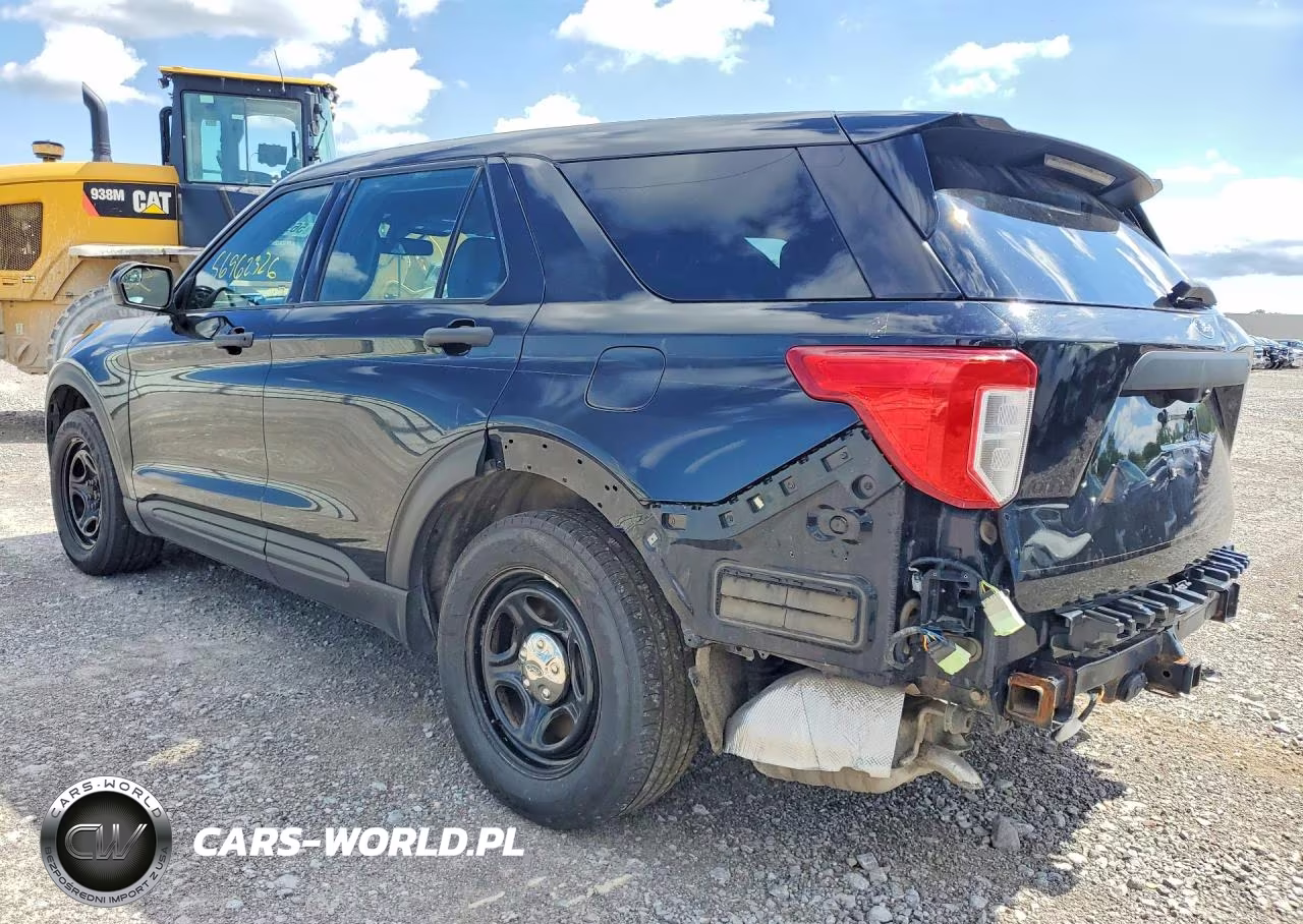 2020 Ford Explorer Police Interceptor VIN:1FM5K8AB3LGD18703 - 2