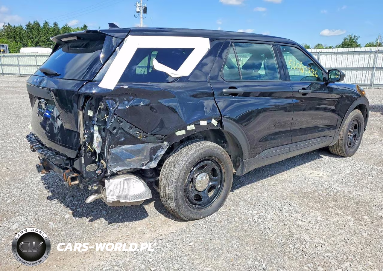 2020 Ford Explorer Police Interceptor VIN:1FM5K8AB3LGD18703 - 3