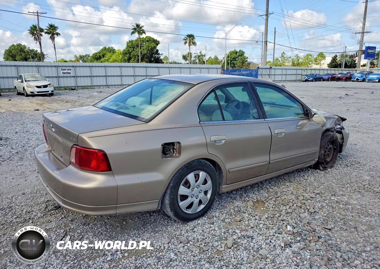 2002 Mitsubishi Galant Es VIN:4A3AA46G52E133353 - 3