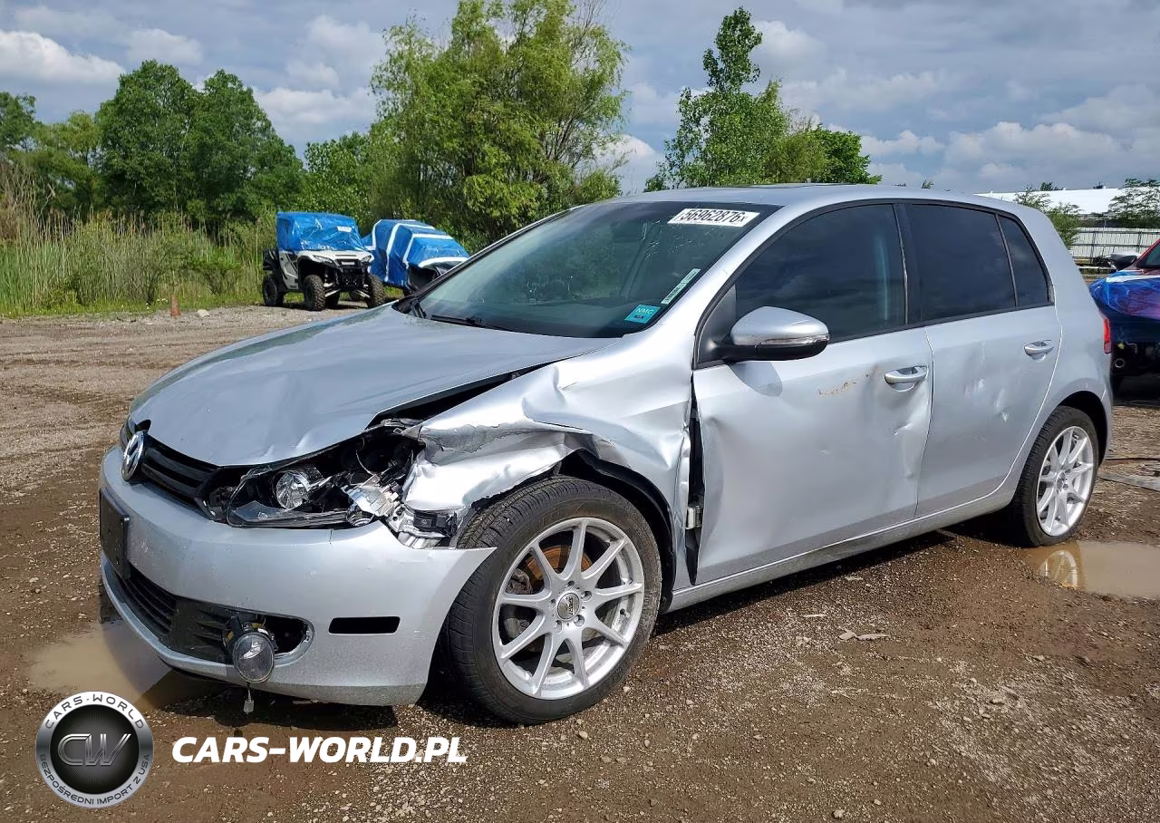 2013 Volkswagen Golf VIN:WVWNM7AJ7DW093628 - 1