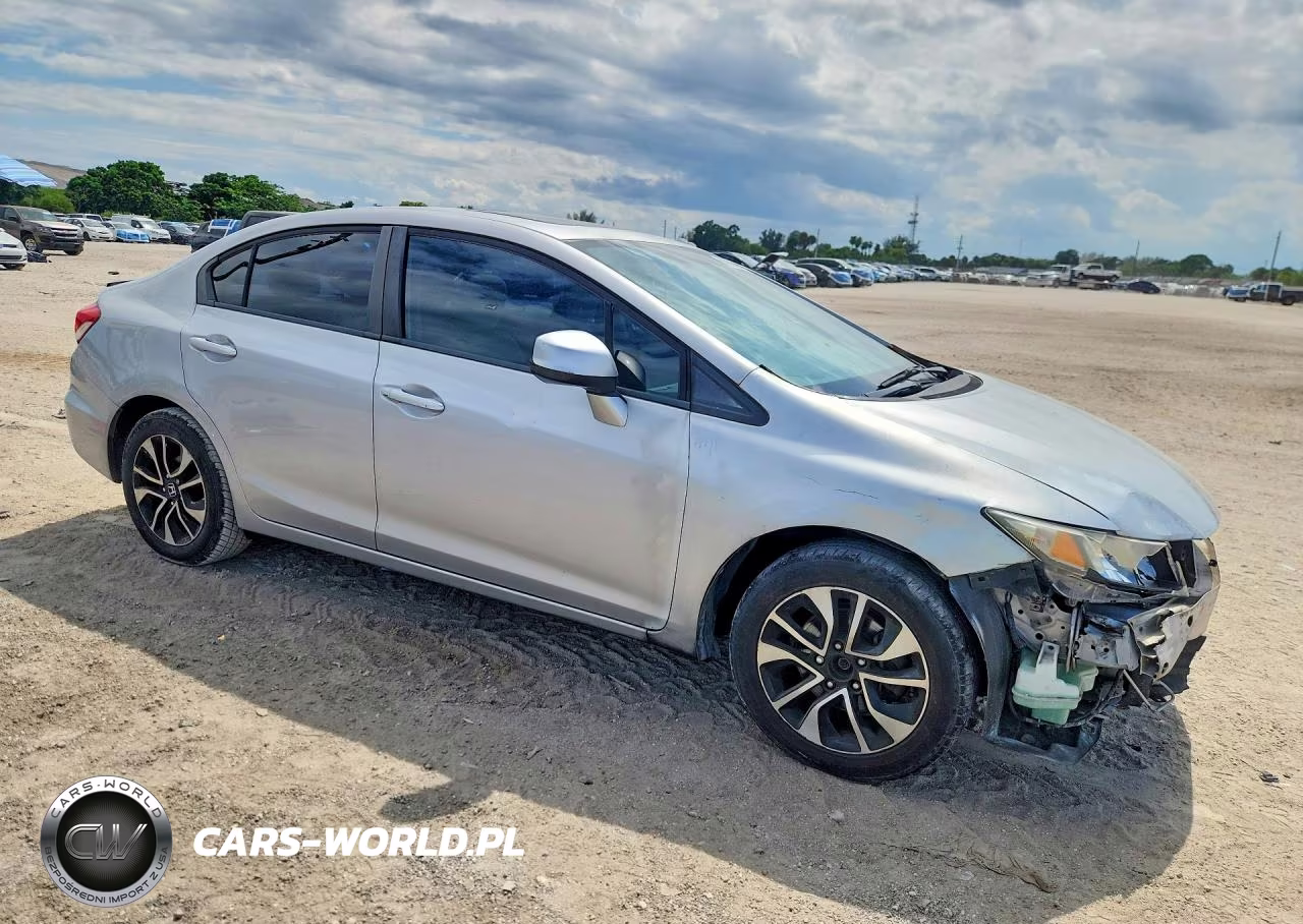 2013 Honda Civic Ex VIN:19XFB2F86DE062349 - 4