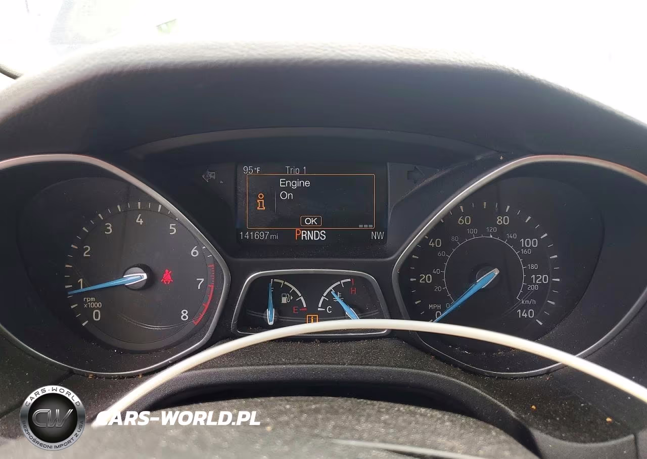 2016 Ford Focus Se VIN:1FADP3F28GL393560 - 9